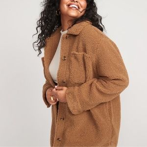 Old Navy Soft-Brushed Long Utility Shacket for Women